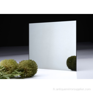 Edge miroir en argent transparent